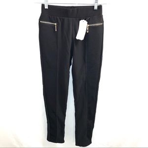 AZZ Trading Inc Black Fashion Stretch Pants